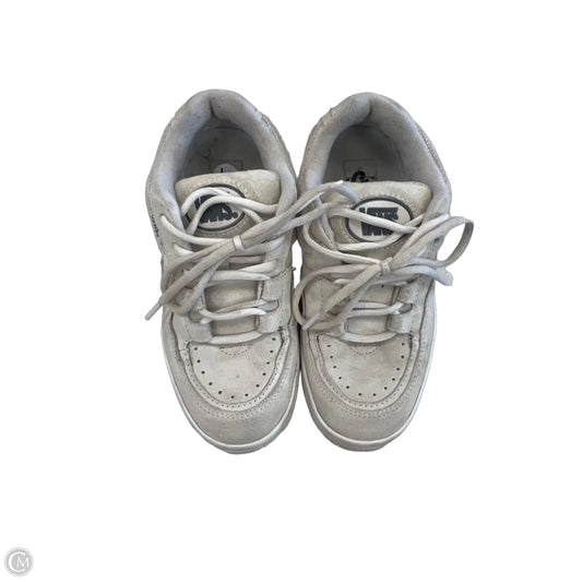 Shoes Sneakers By Vans In Cream, Size: 7