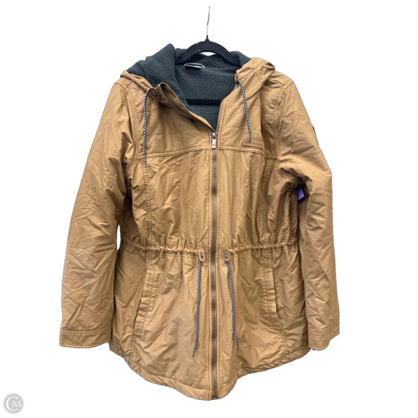 Jacket Puffer & Quilted By Columbia In Brown, Size: Xl