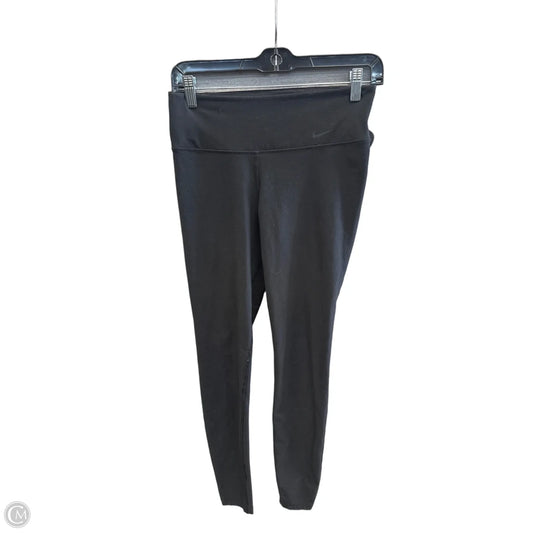 Athletic Leggings By Nike Apparel In Black, Size: S