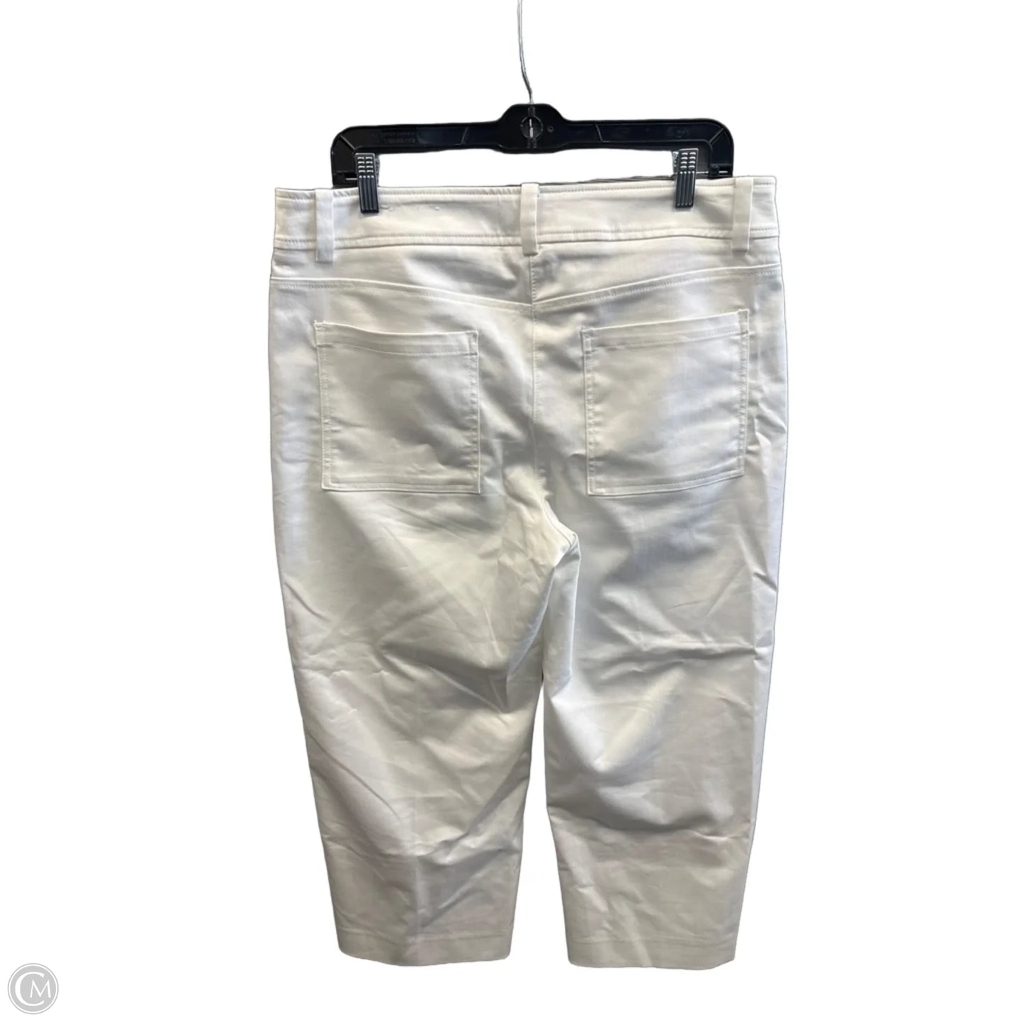 Capris By Chicos In White, Size: 12