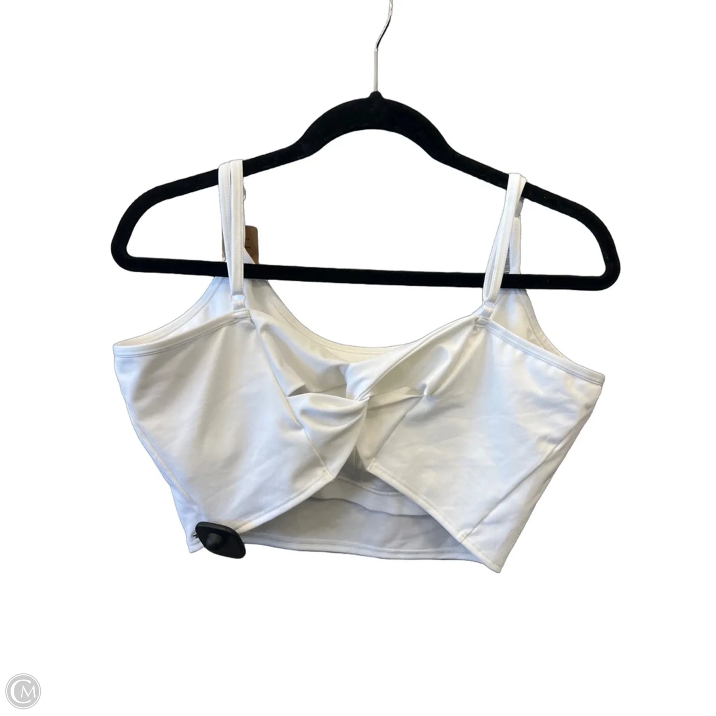 Athletic Bra By Pink In White, Size: Xxl