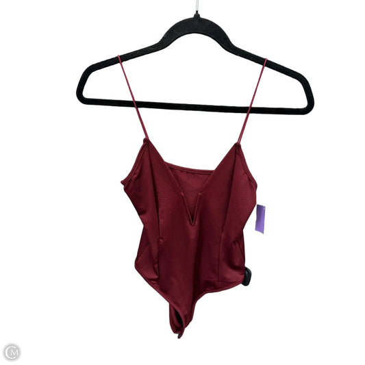 Bodysuit By Shein In Red, Size: S