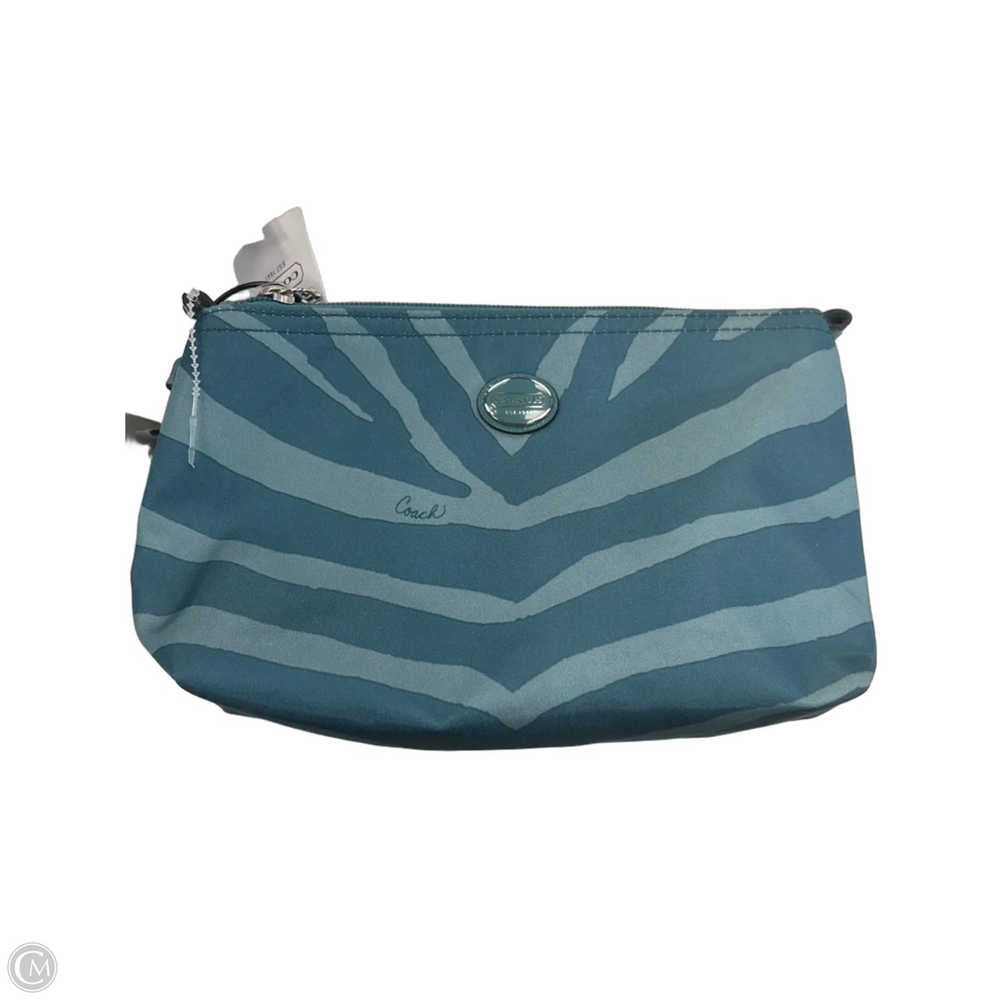 Makeup Bag Designer By Coach, Size: Medium