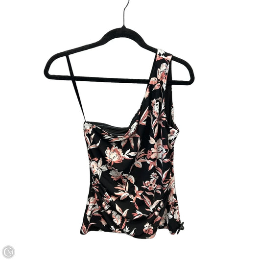 Top Sleeveless By White House Black Market In Floral Print, Size: S