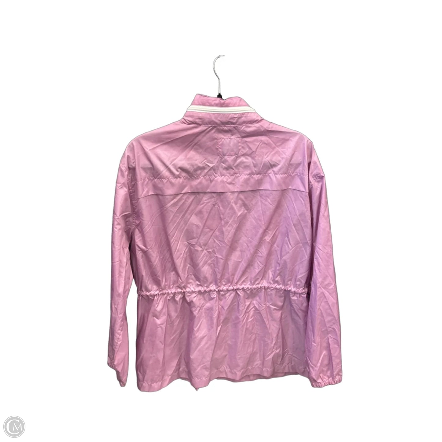Jacket Windbreaker By Old Navy In Pink, Size: L