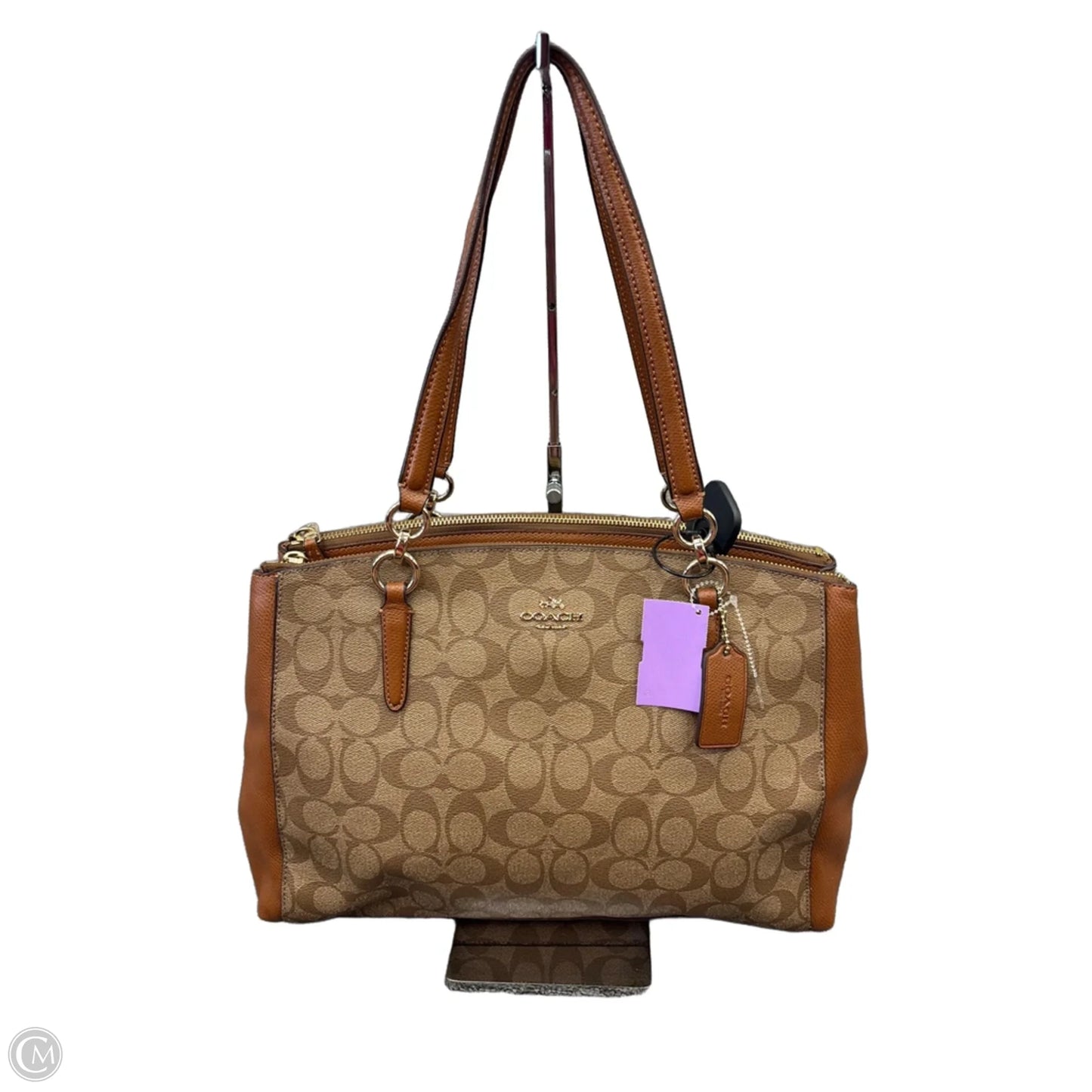 Handbag Designer By Coach, Size: Large