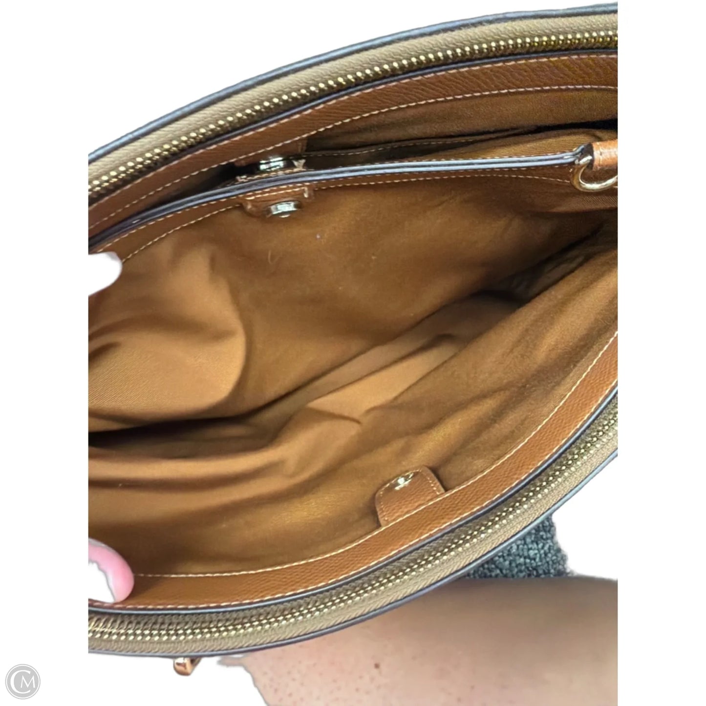 Handbag Designer By Coach, Size: Large