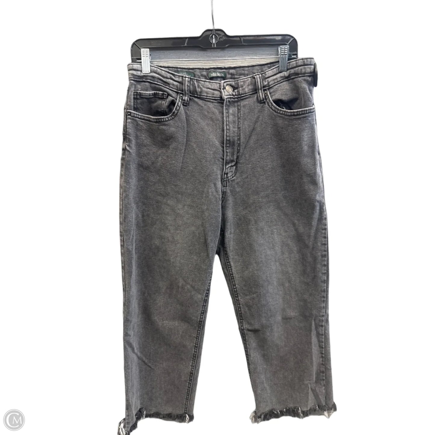 Jeans Straight By Wild Fable In Black Denim, Size: 10