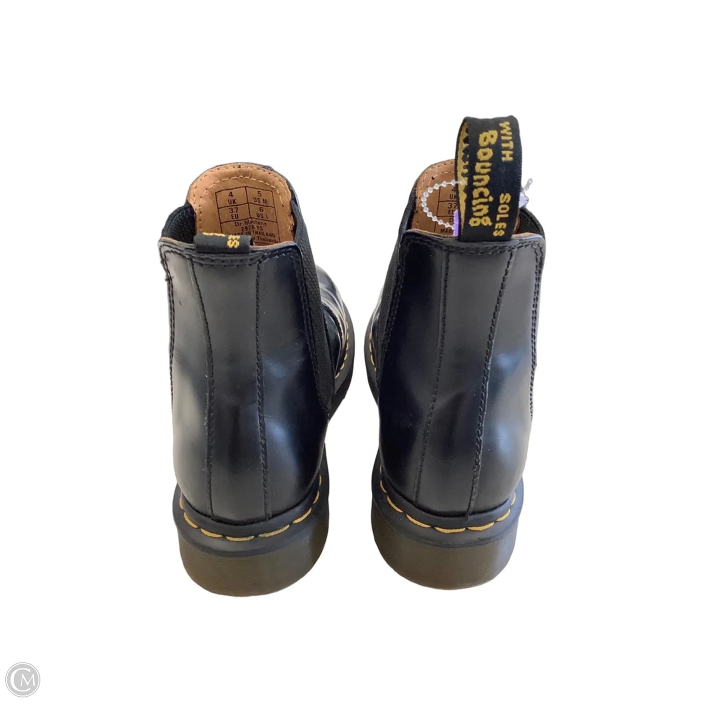 Boots Ankle Flats By Dr Martens In Black, Size: 6