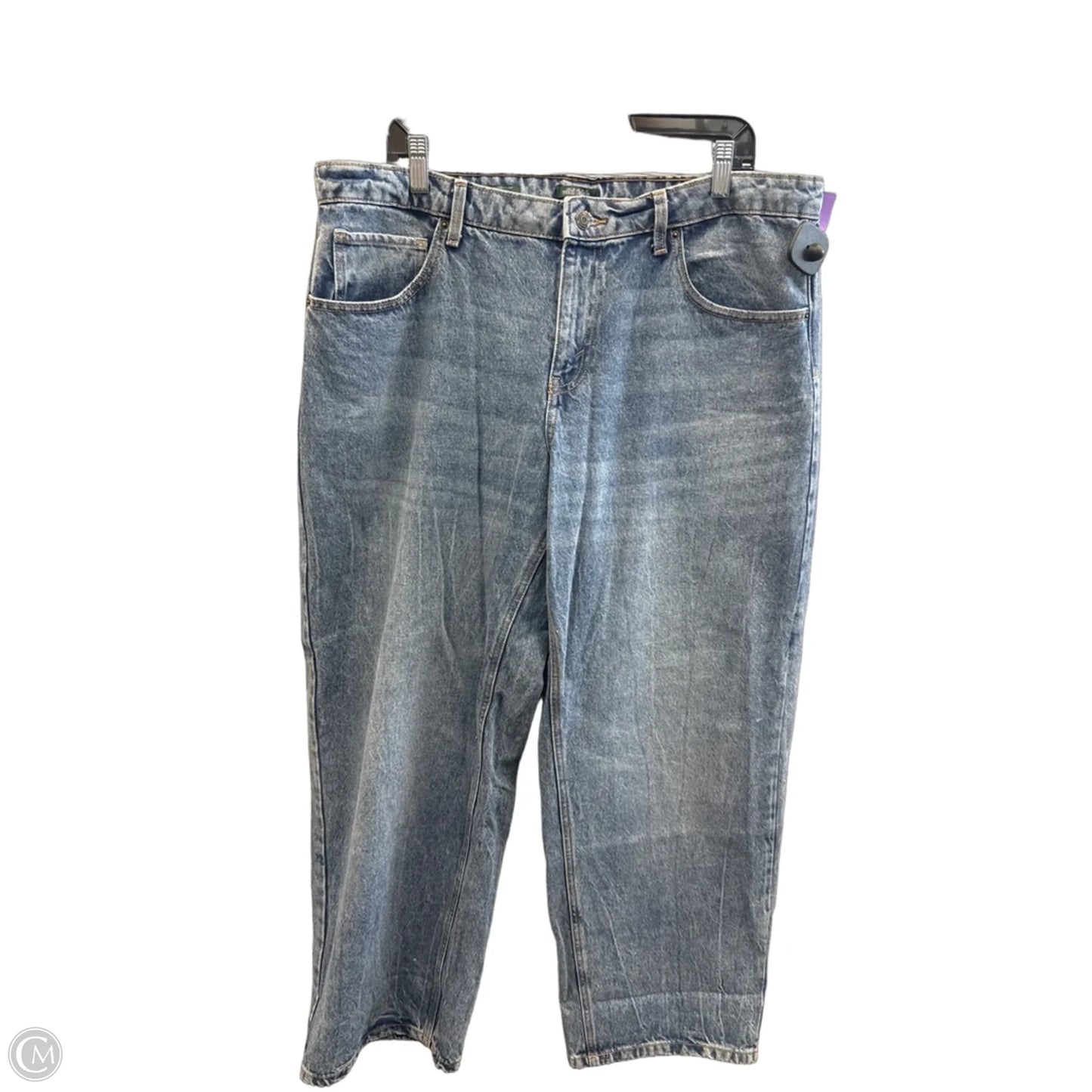 Jeans Straight By Wild Fable In Blue Denim, Size: 16