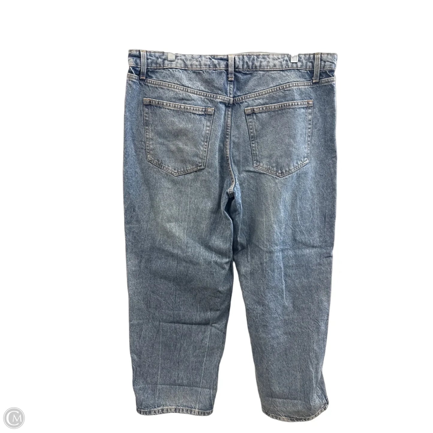 Jeans Straight By Wild Fable In Blue Denim, Size: 16
