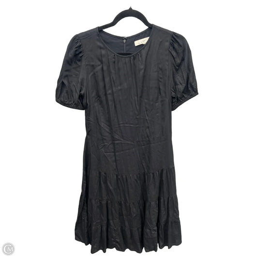 Dress Casual Midi By Loft In Black, Size: S