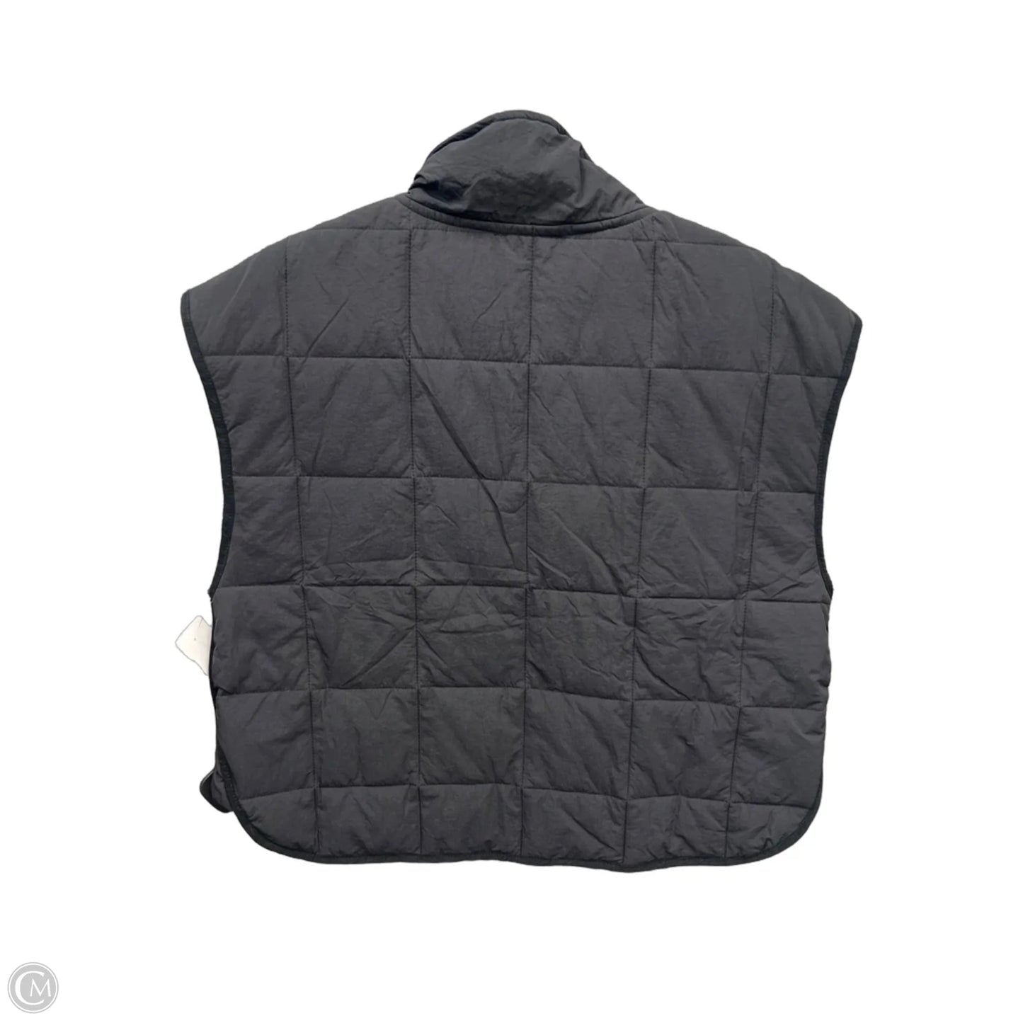 Vest Puffer & Quilted By Papermoon In Black, Size: S