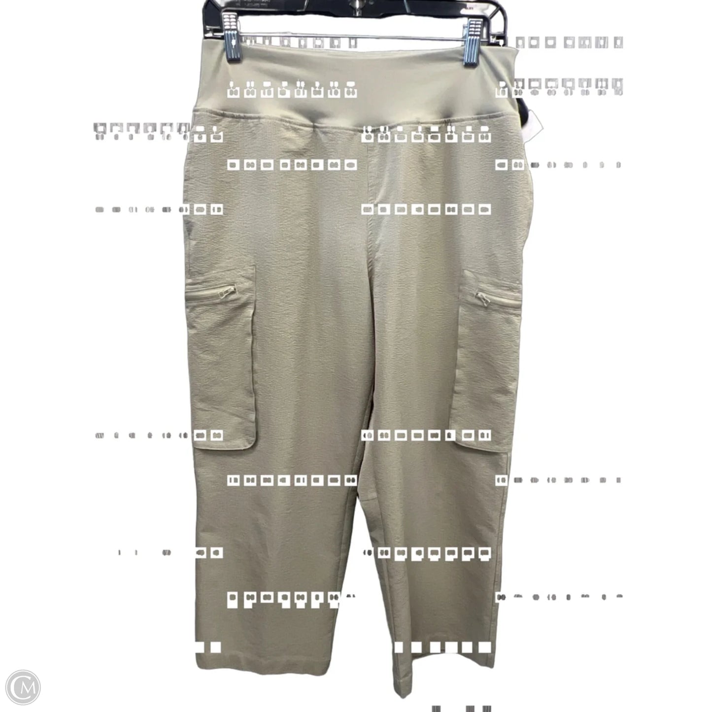 Athletic Pants By Sage In Green, Size: M