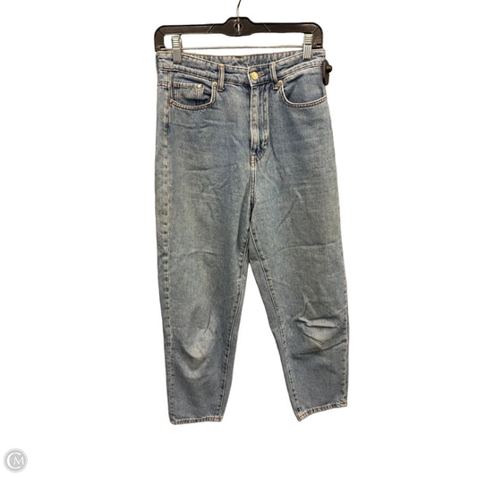 Jeans Straight By Clothes Mentor In Blue Denim, Size: 4
