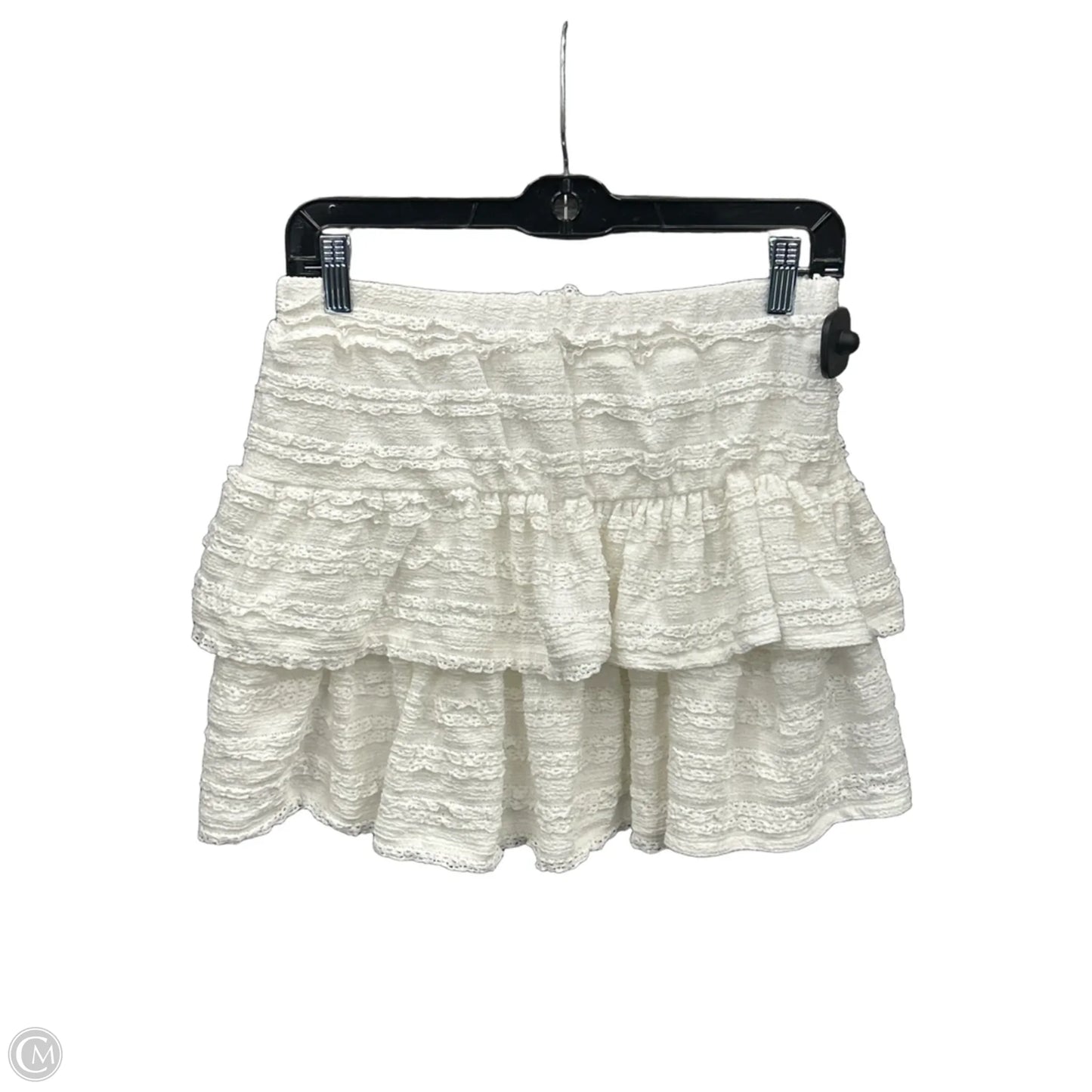 Skirt Mini & Short By Madden Girl In White, Size: 4