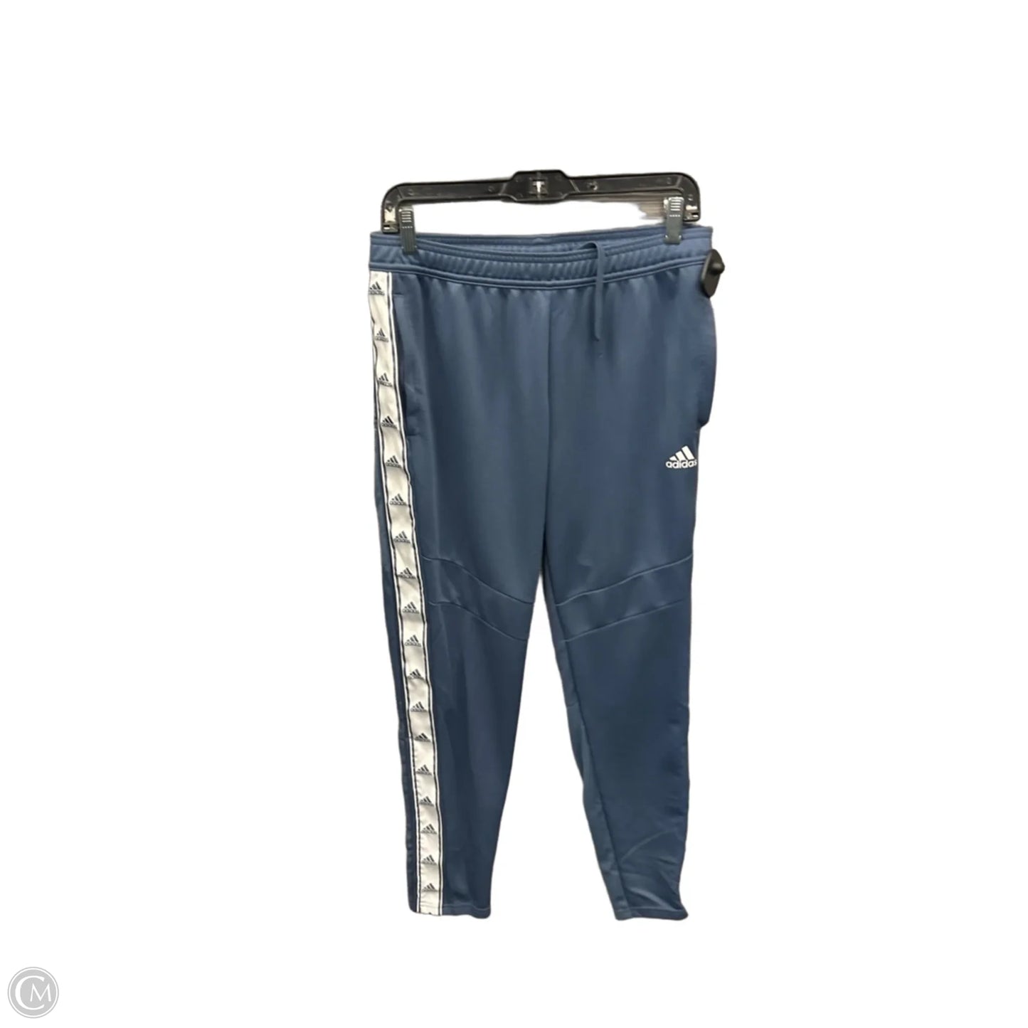 Athletic Pants By Adidas In Blue, Size: M