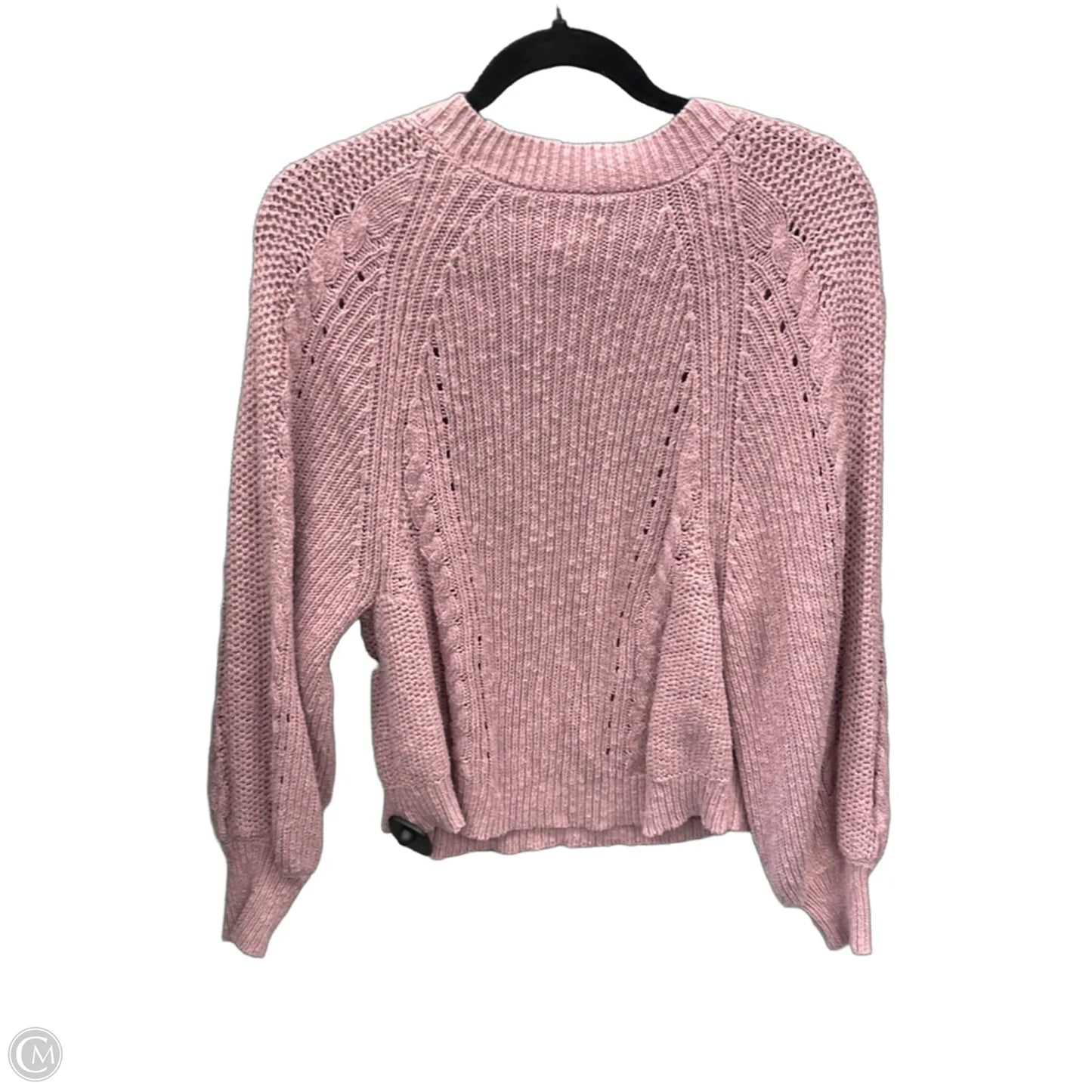 Sweater By American Eagle In Pink, Size: L