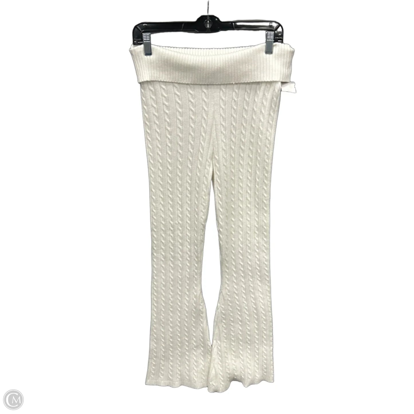 Pants Lounge By Clothes Mentor In White, Size: 12