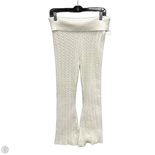 Pants Lounge By Clothes Mentor In White, Size: 12