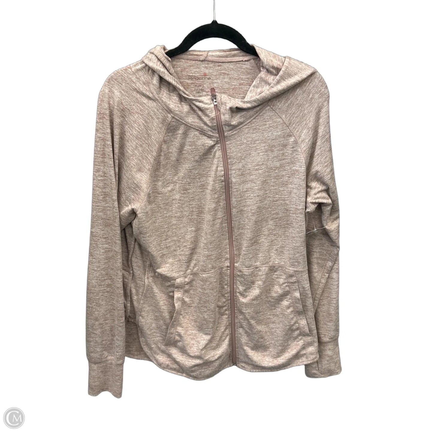 Athletic Jacket By Tangerine In Pink, Size: Xl