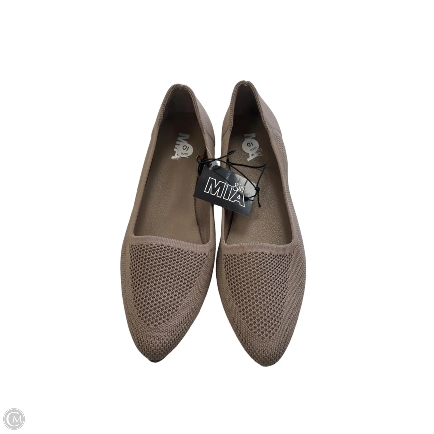Shoes Flats By Mia In Brown, Size: 10