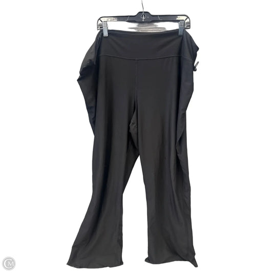 Athletic Leggings By Spalding In Black, Size: 3x