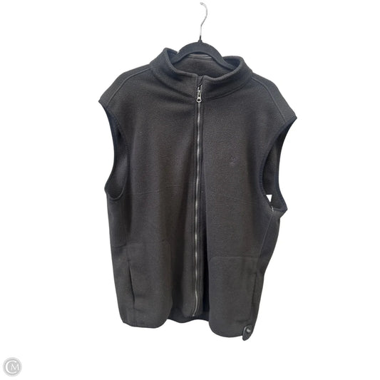 Vest Fleece By Izod In Black, Size: Xl