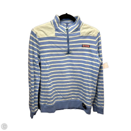 Sweatshirt Collar By Vineyard Vines In Blue, Size: M