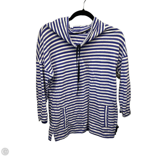 Sweatshirt Crewneck By Talbots In Striped Pattern, Size: M