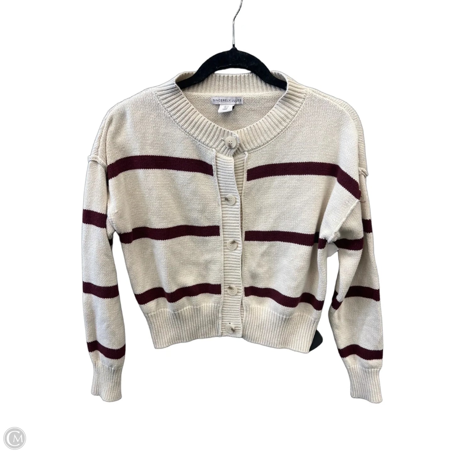 Sweater Cardigan By Sincerely Jules In Brown, Size: S