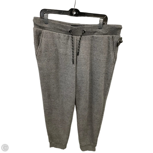 Pants Lounge By Clothes Mentor In Grey, Size: 12
