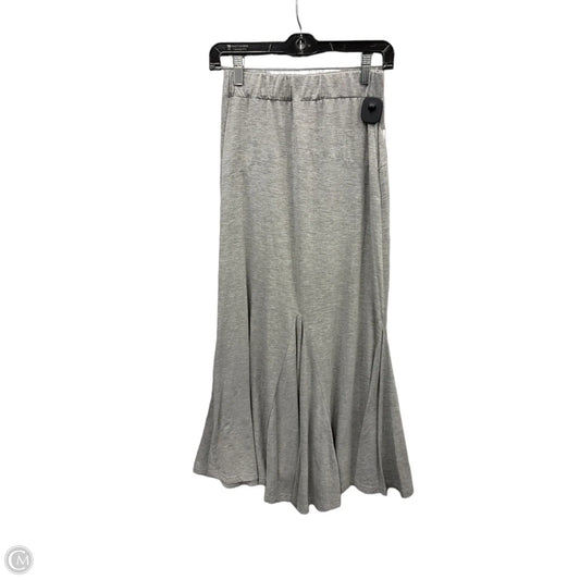 Skirt Maxi By Poof In Grey, Size: 4