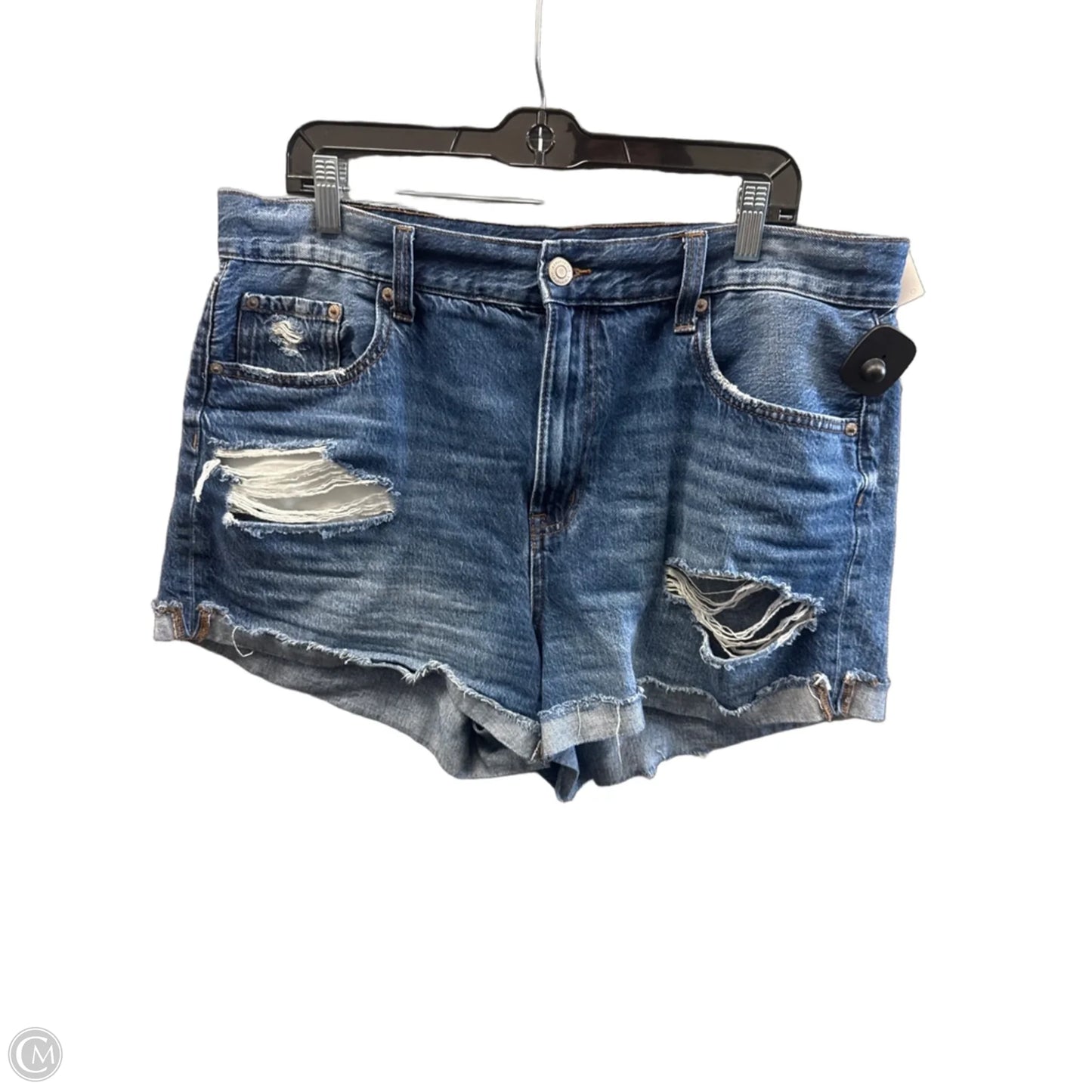 Shorts By Aeropostale In Blue Denim, Size: 16
