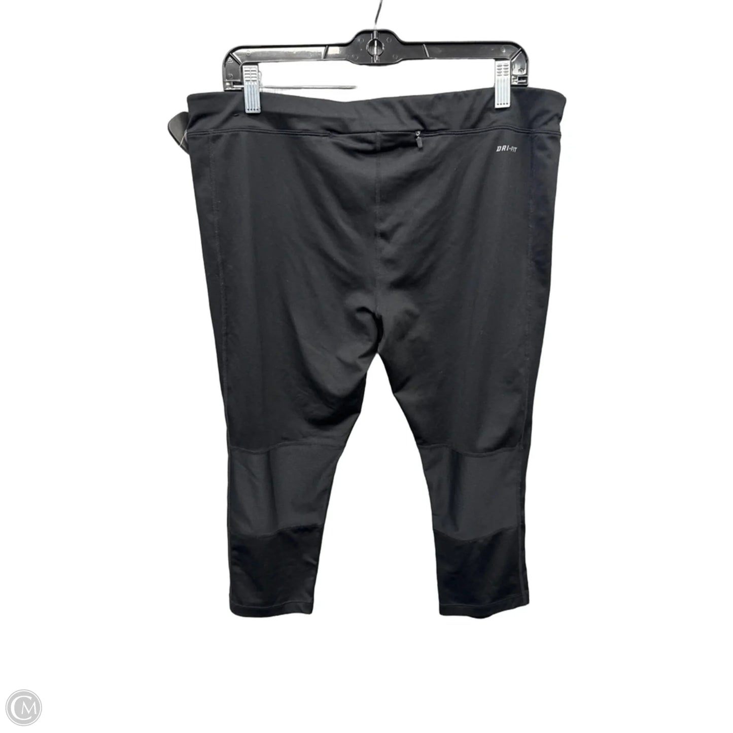 Athletic Leggings Capris By Nike Apparel In Black, Size: 1x