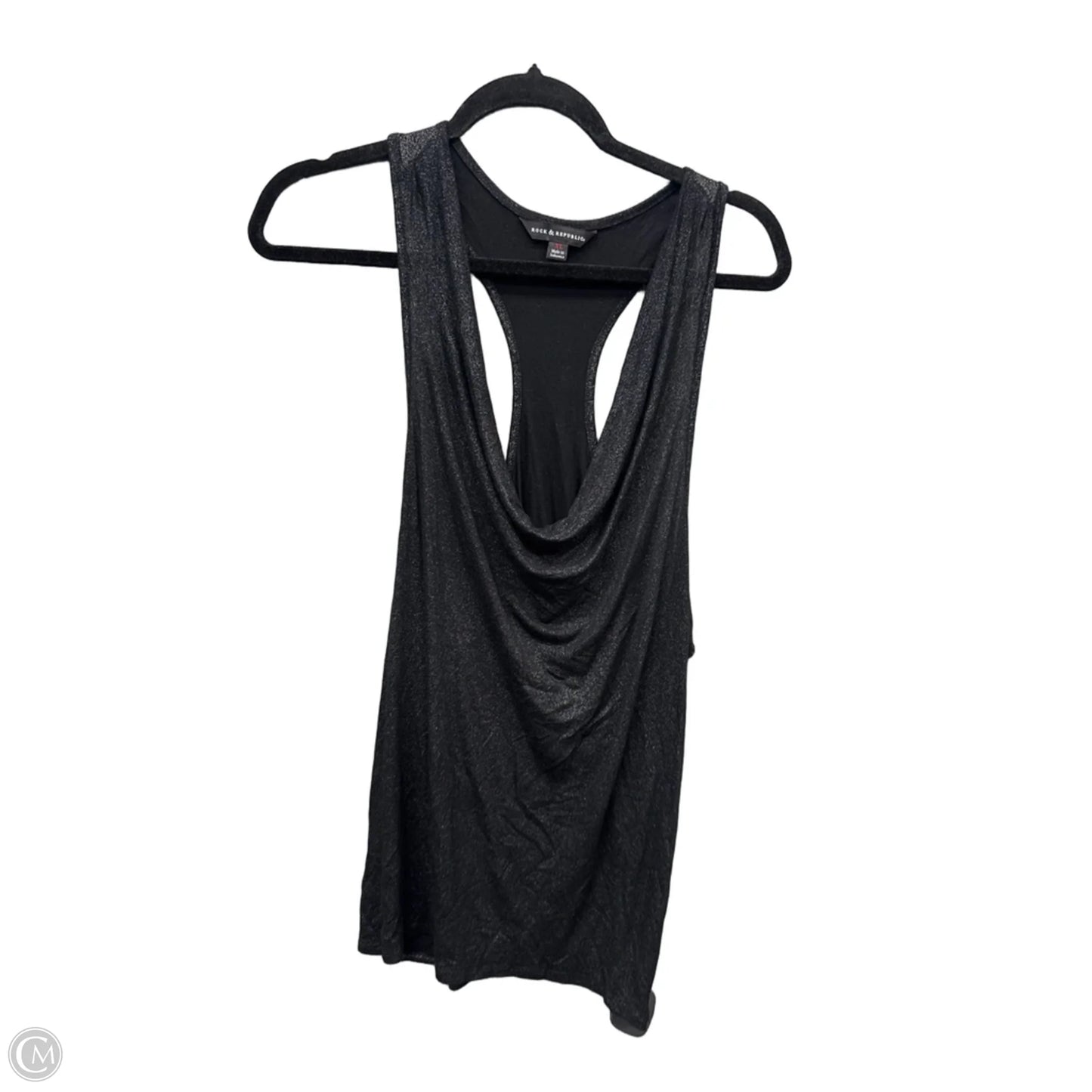 Top Sleeveless By Rock And Republic In Black, Size: Xl