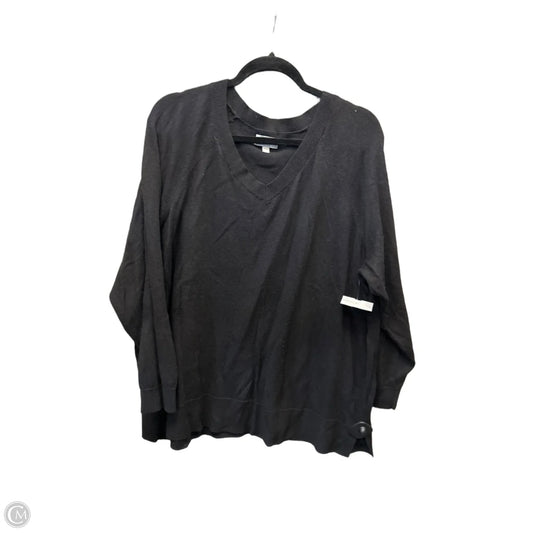 Sweater By Lucky Brand In Black, Size: Xxl