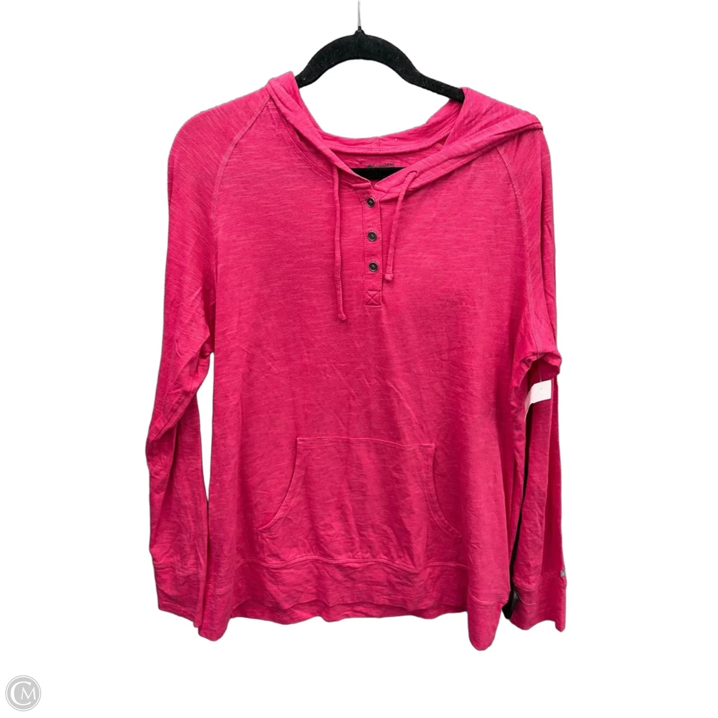 Top Long Sleeve By Columbia In Pink, Size: Xl
