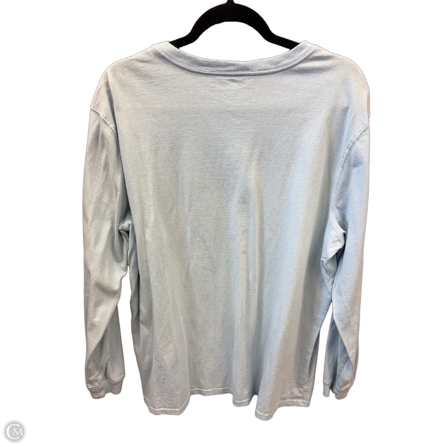 Top Long Sleeve By Carhartt In Blue, Size: 1x