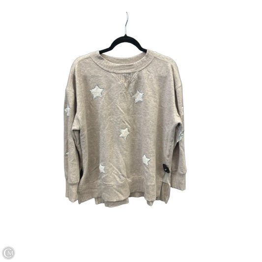 Top Long Sleeve By Maurices In Brown, Size: L