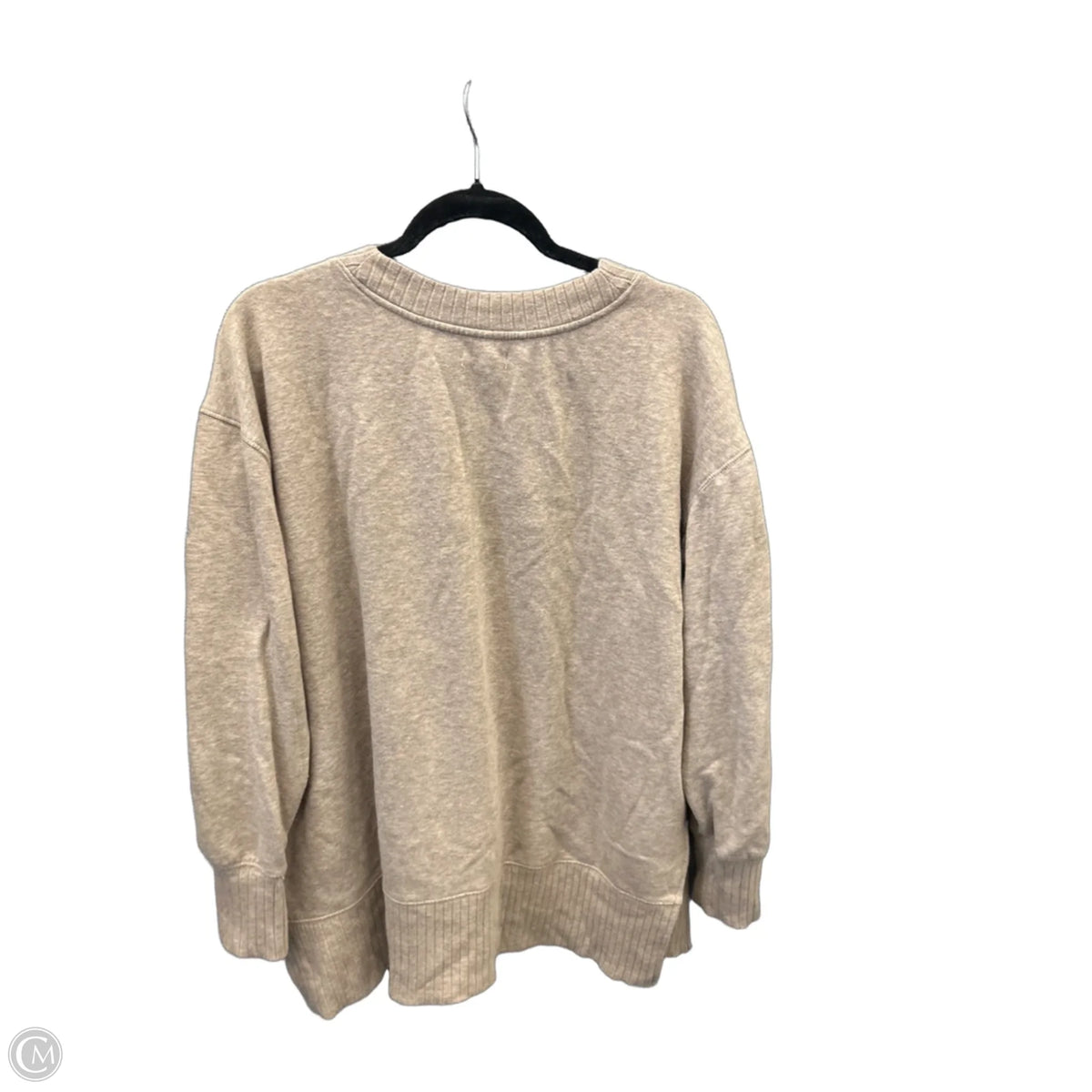 Top Long Sleeve By Maurices In Brown, Size: L