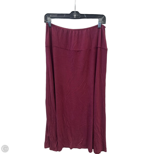 Skirt Maxi By Clothes Mentor In Red, Size: 16