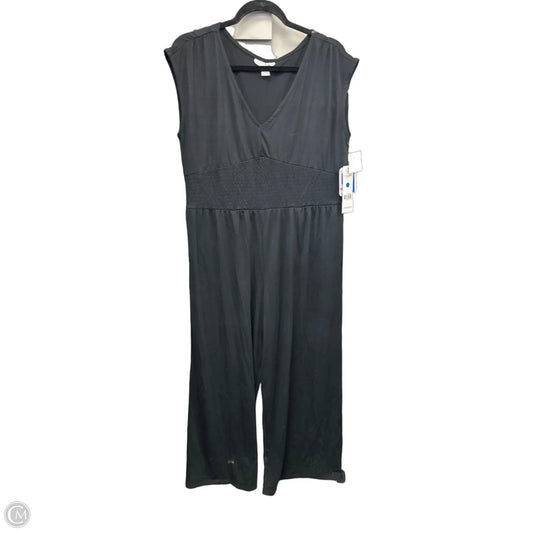 Jumpsuit By Just Be In Black, Size: 2x