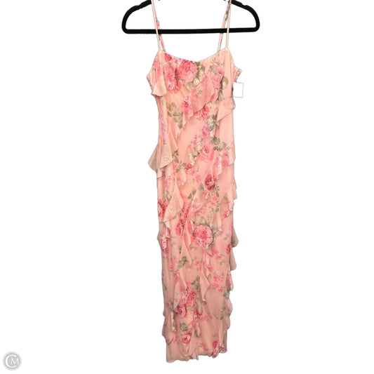 Dress Casual Maxi By Clothes Mentor In Pink, Size: L