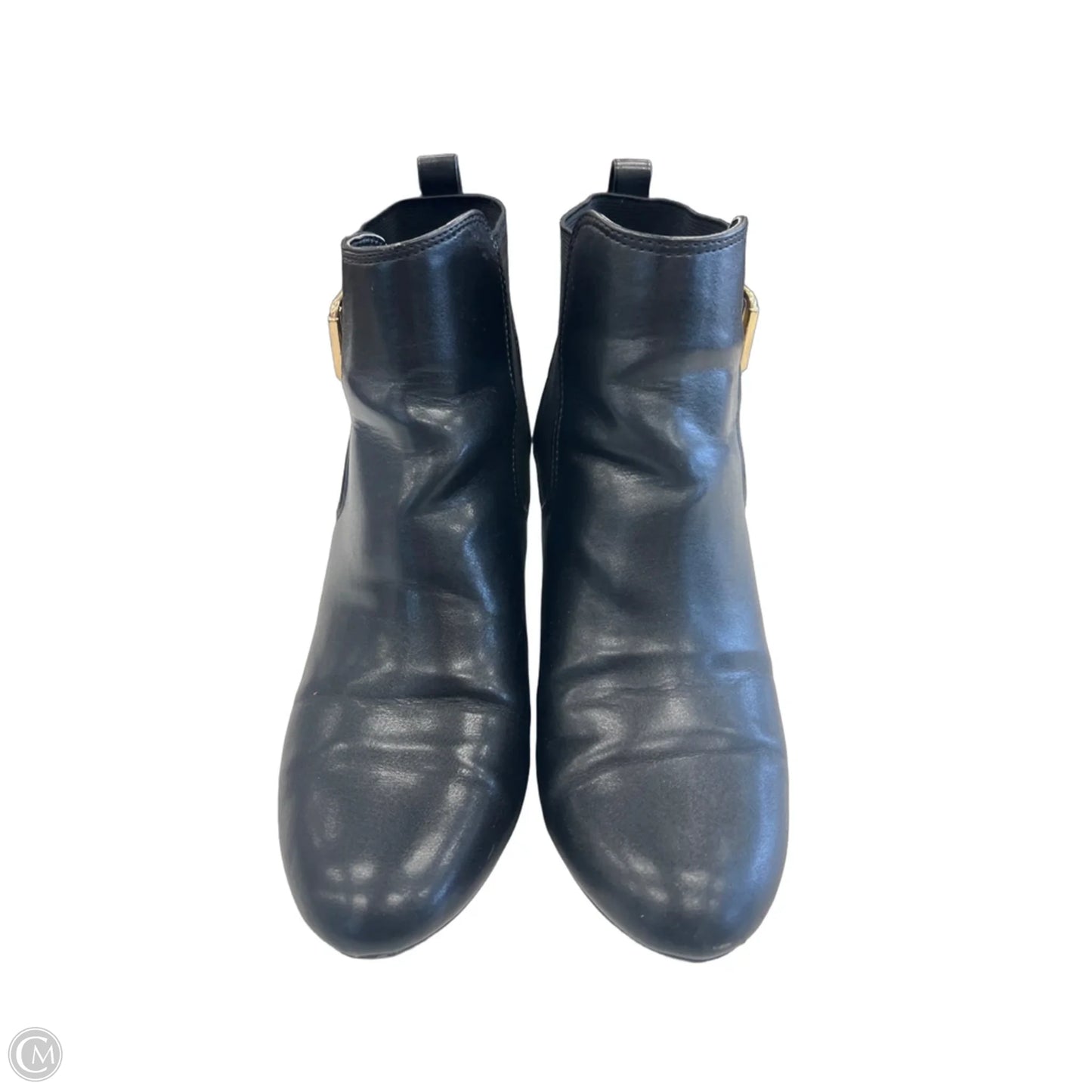 Boots Ankle Heels By Dexflex In Black, Size: 8