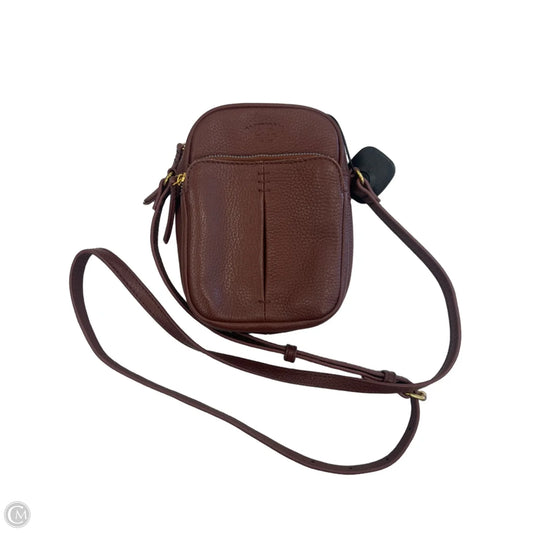 Crossbody Leather By Clothes Mentor, Size: Small