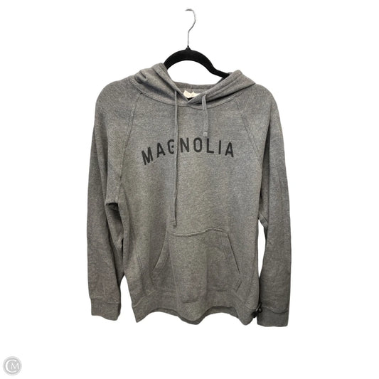 Sweatshirt Hoodie By Clothes Mentor In Grey, Size: M