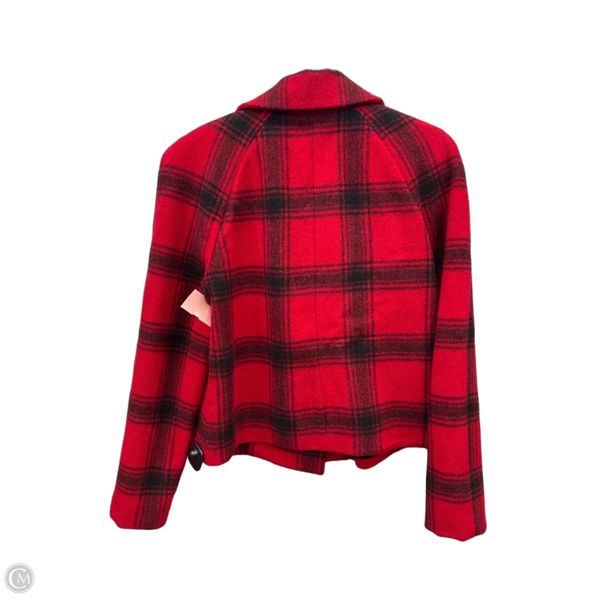 Jacket Other By Talbots In Plaid Pattern, Size: L
