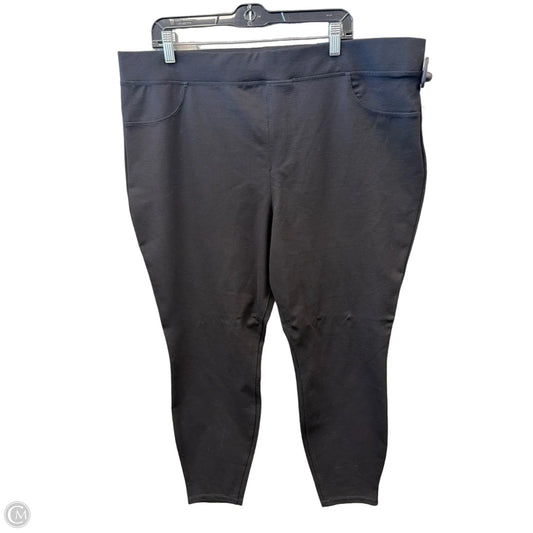 Pants Leggings By Terra & Sky In Black, Size: 20