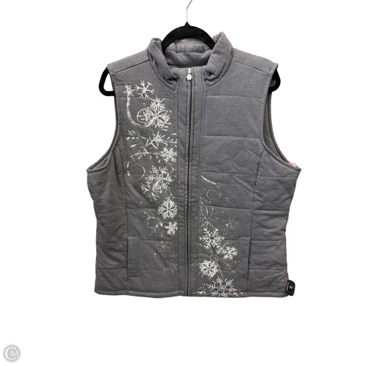 Vest Other By Christopher And Banks In Grey, Size: Xl